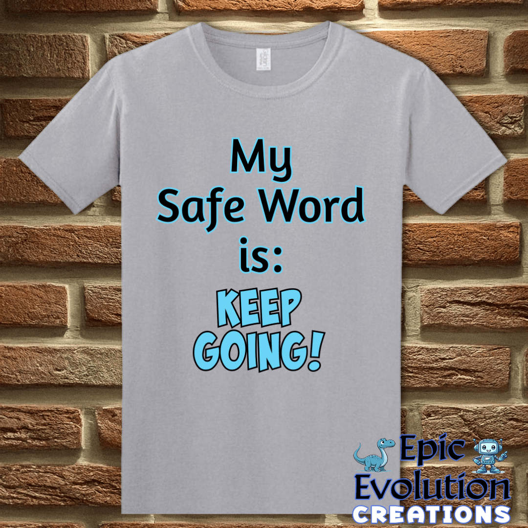 T-Shirt S / Graphite Heather Funny Adult Humor Shirt Epic Evolution Creations