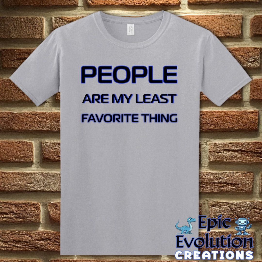 T-Shirt S / Graphite Heather Funny Antisocial Self-Expression Shirt Epic Evolution Creations