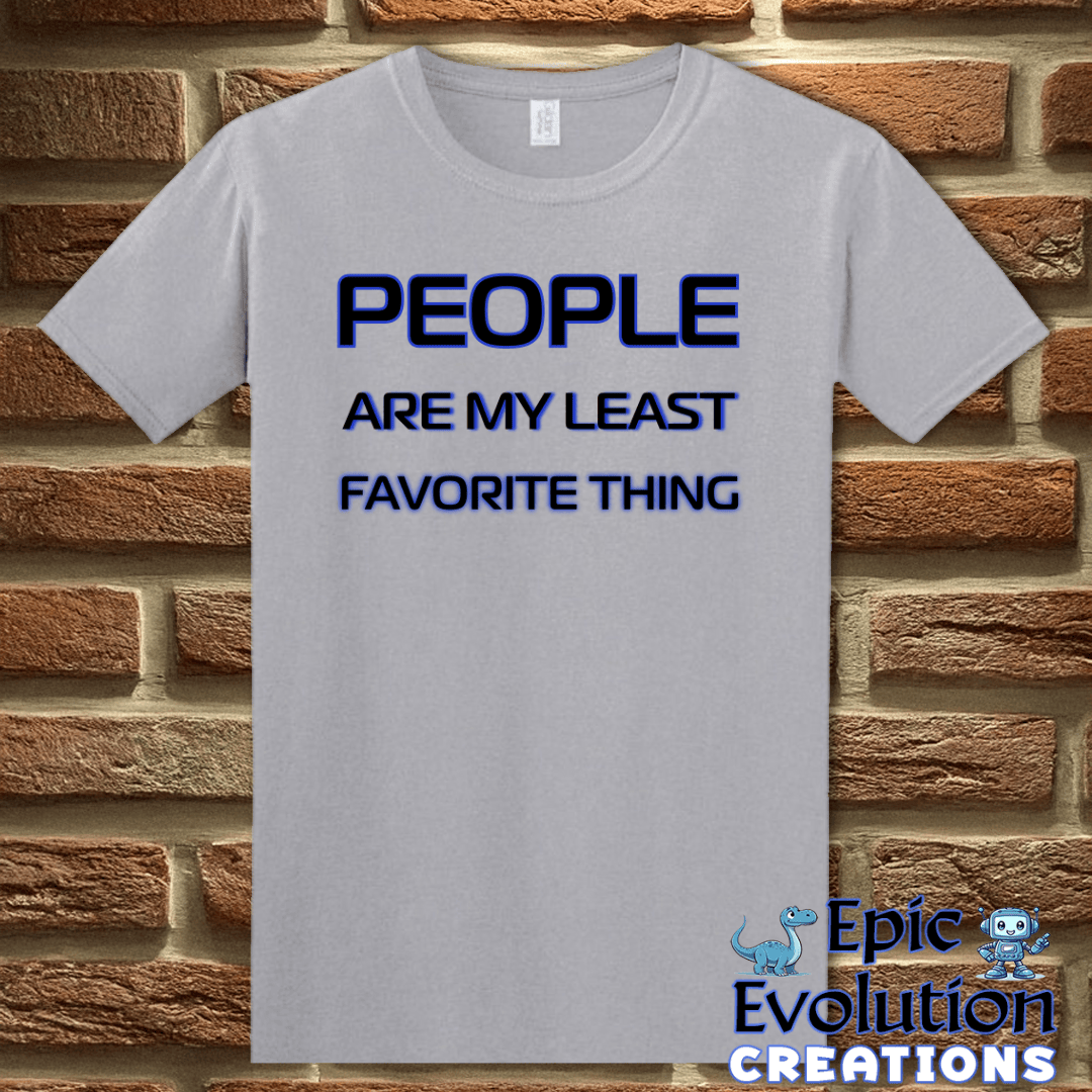 T-Shirt S / Graphite Heather Funny Antisocial Self-Expression Shirt Epic Evolution Creations