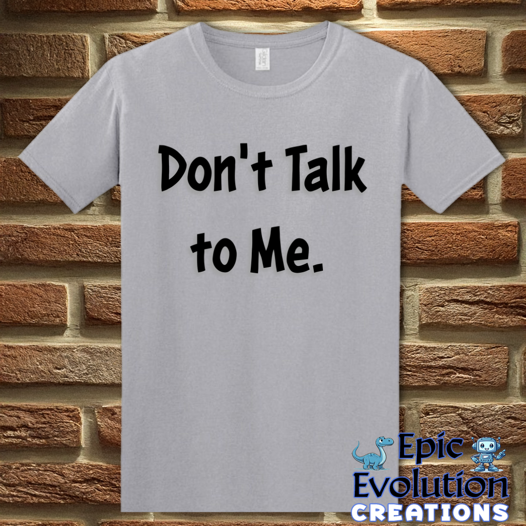 T-Shirt S / Graphite Heather Funny Antisocial T Shirt Epic Evolution Creations