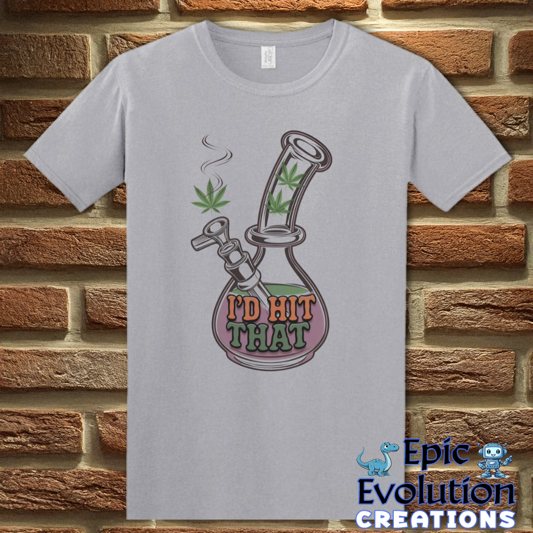 T-Shirt S / Graphite Heather Funny Cannabis Shirt 420 Lifestyle Shirt Epic Evolution Creations