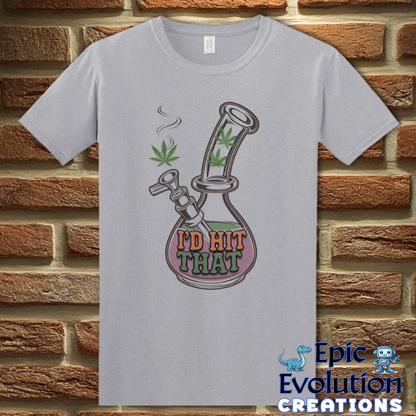 T-Shirt S / Graphite Heather Funny Cannabis Shirt 420 Lifestyle Shirt Epic Evolution Creations