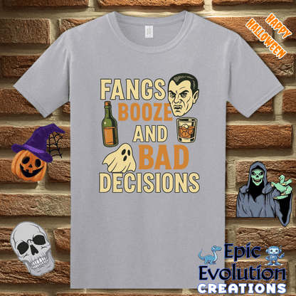 T-Shirt S / Graphite Heather Funny Halloween T-Shirt for Women and Men Epic Evolution Creations