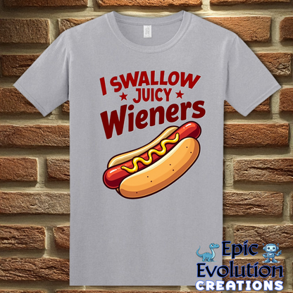 T-Shirt S / Graphite Heather Funny Hot Dog Lover Shirt Epic Evolution Creations