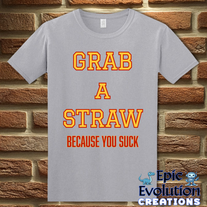 T-Shirt S / Graphite Heather Funny Insult T Shirt Epic Evolution Creations