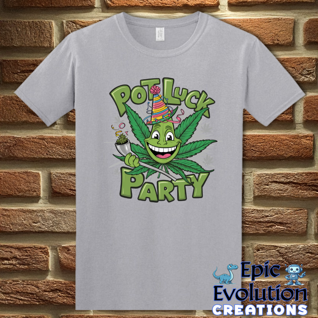 T-Shirt S / Graphite Heather Funny Marijuana Shirt for Cannabis Lovers Epic Evolution Creations
