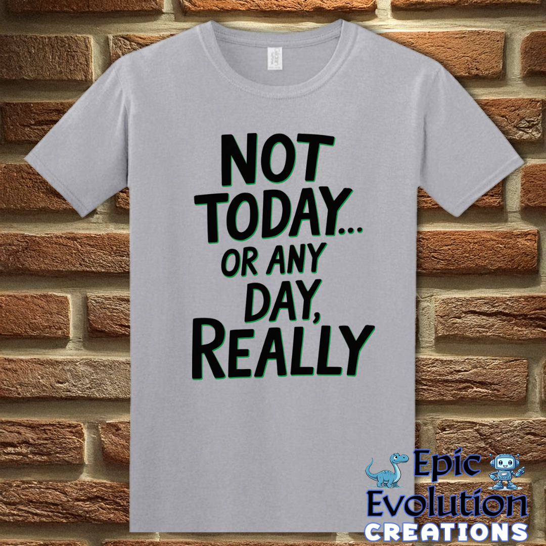 T-Shirt S / Graphite Heather Funny Sarcastic Quote T Shirt Epic Evolution Creations