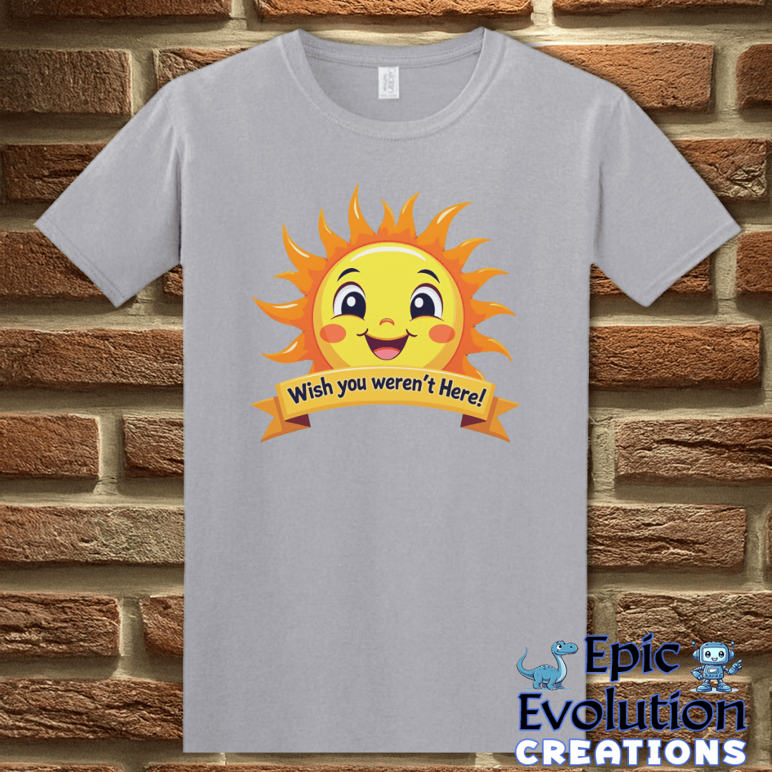 T-Shirt S / Graphite Heather Funny Sarcastic T Shirt Epic Evolution Creations