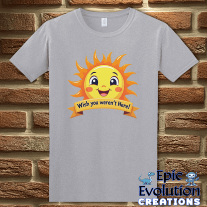 T-Shirt S / Graphite Heather Funny Sarcastic T Shirt Epic Evolution Creations