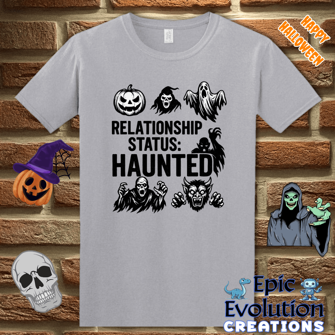T-Shirt S / Graphite Heather Funny Scary Halloween T-Shirt for Women and Men Epic Evolution Creations