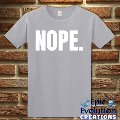 T-Shirt S / Graphite Heather Funny Self-Expression Shirt Epic Evolution Creations