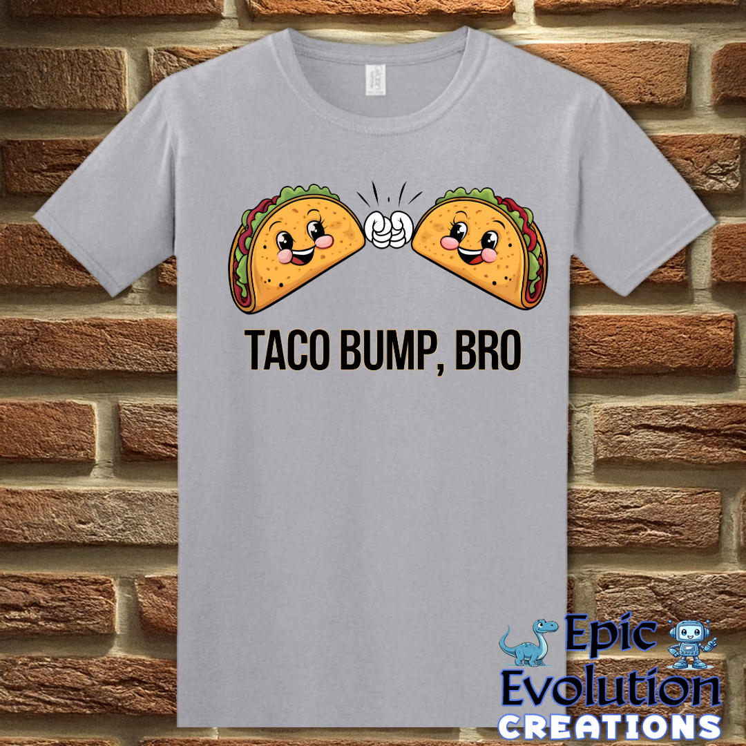 T-Shirt S / Graphite Heather Funny Taco T Shirt for Taco Lovers Epic Evolution Creations
