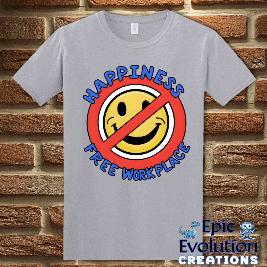T-Shirt S / Graphite Heather Sarcastic Work T Shirt Epic Evolution Creations