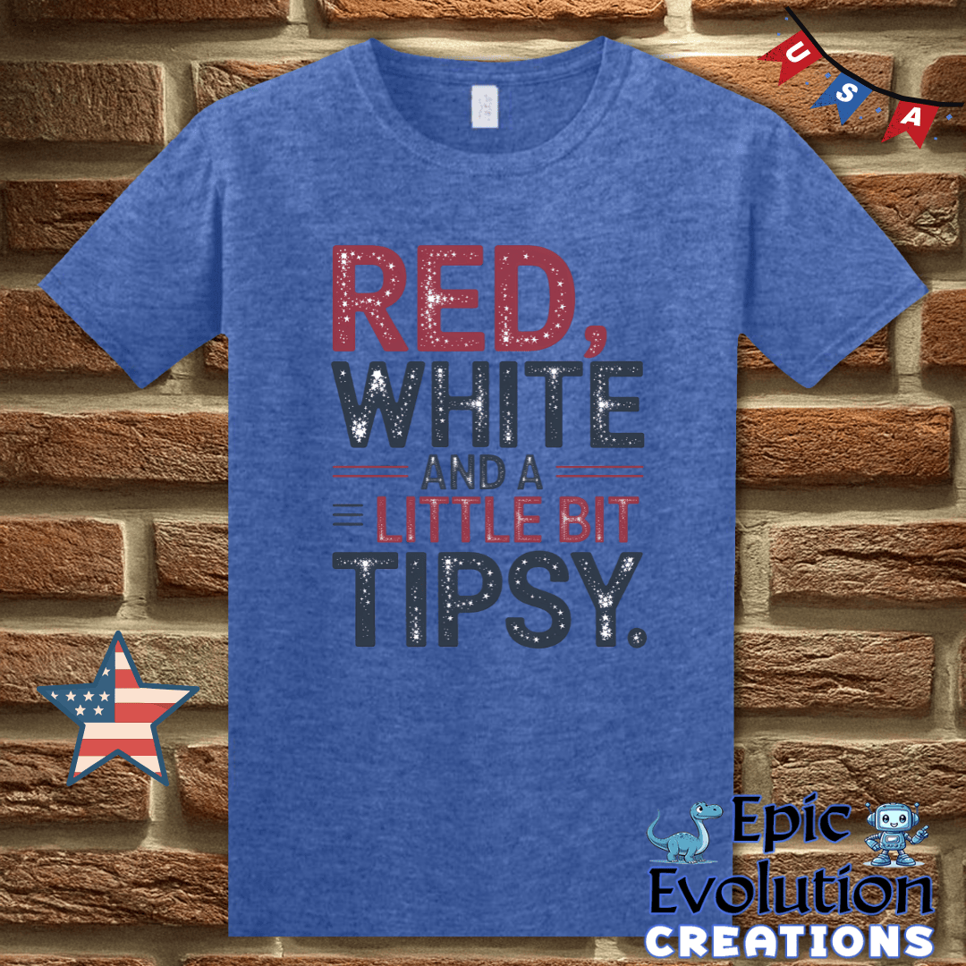 T-Shirt S / Heather Royal Funny 4th of July Shirt for Men and Women Epic Evolution Creations