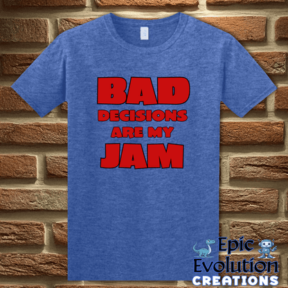 T-Shirt S / Heather Royal Funny Adult Humor Shirt Epic Evolution Creations