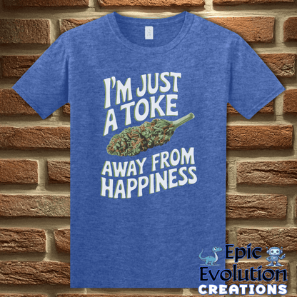 T-Shirt S / Heather Royal Funny Cannabis Culture Shirt Epic Evolution Creations