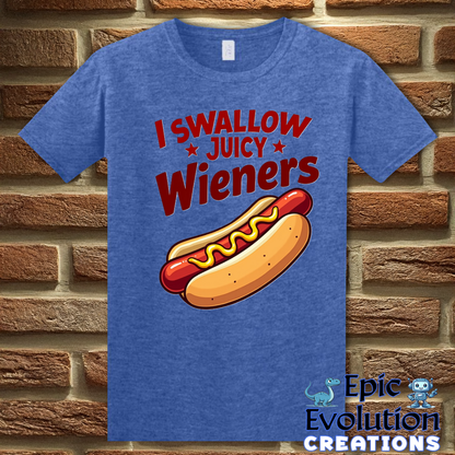 T-Shirt S / Heather Royal Funny Hot Dog Lover Shirt Epic Evolution Creations