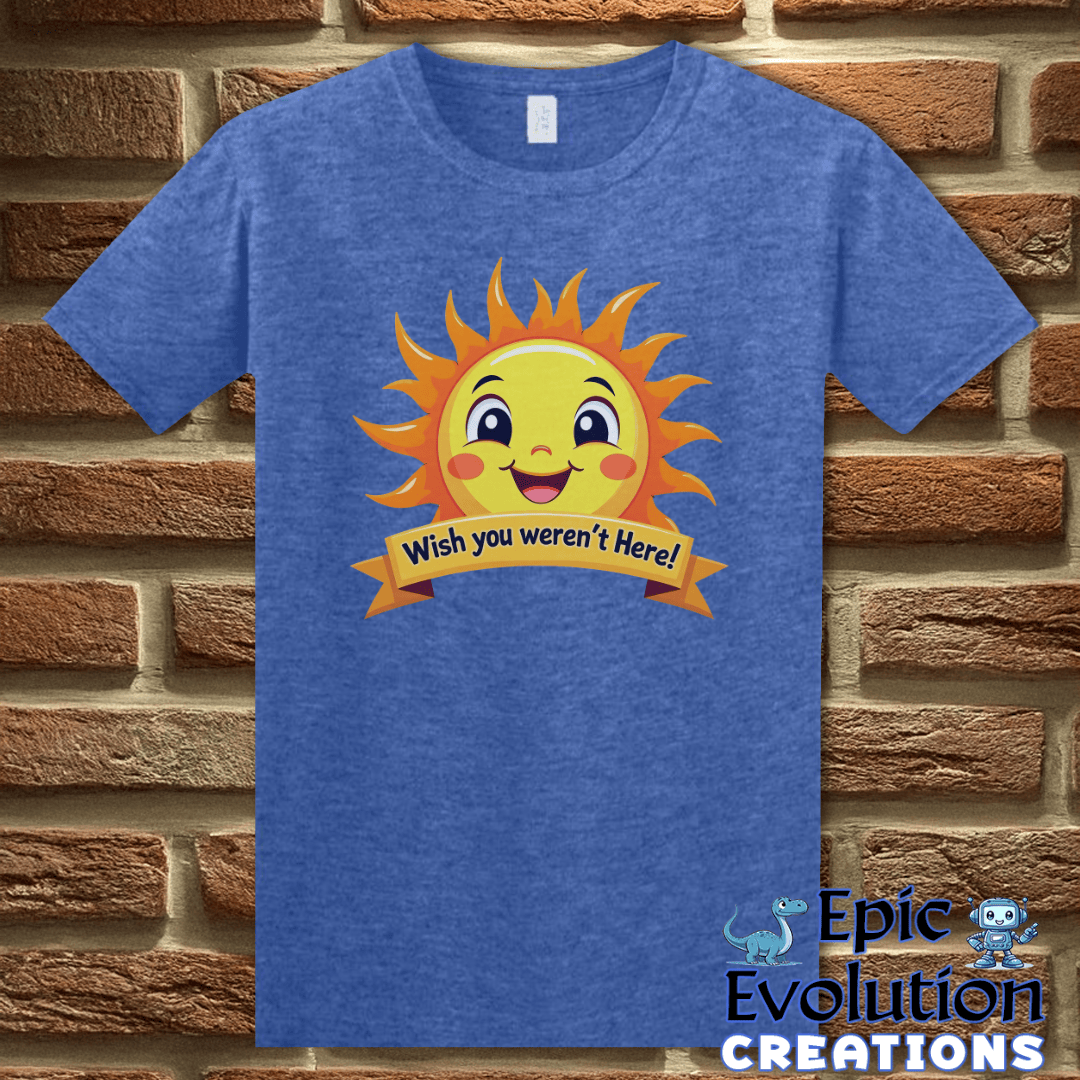 T-Shirt S / Heather Royal Funny Sarcastic T Shirt Epic Evolution Creations