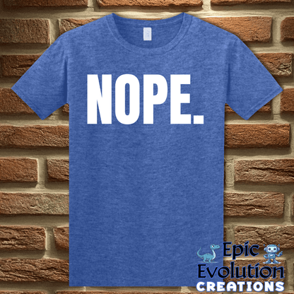 T-Shirt S / Heather Royal Funny Self-Expression Shirt Epic Evolution Creations