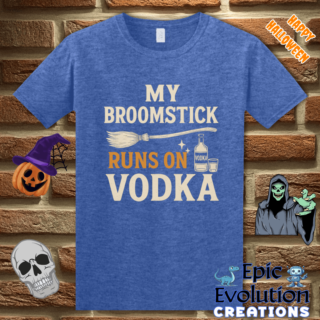 T-Shirt S / Heather Royal 🔮 Funny Witch Halloween T-Shirt Epic Evolution Creations