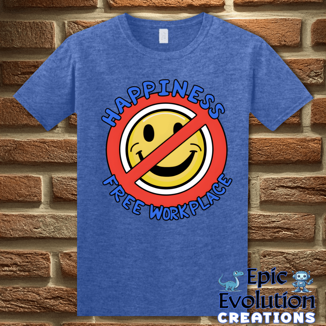 T-Shirt S / Heather Royal Sarcastic Work T Shirt Epic Evolution Creations