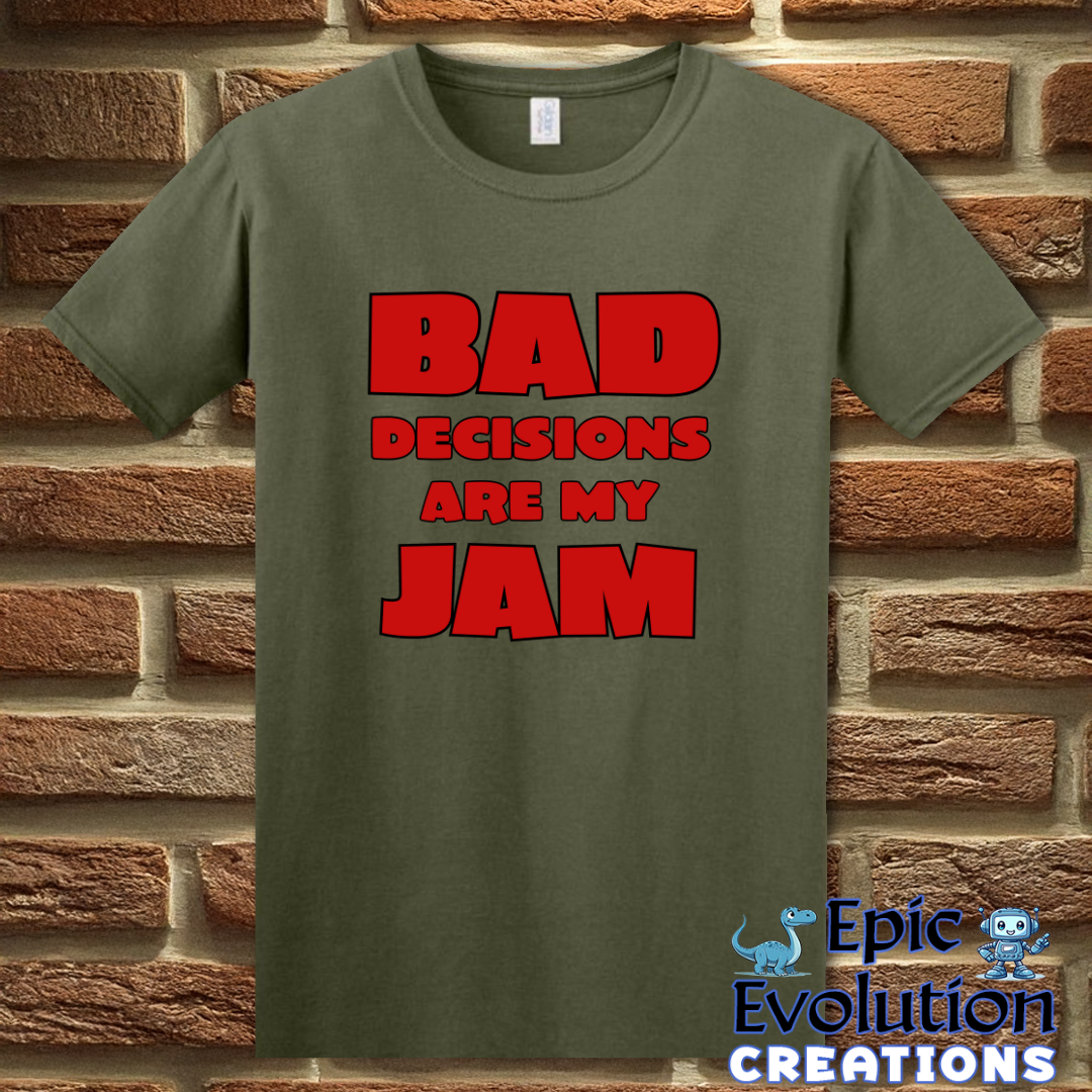 T-Shirt S / Military Green Funny Adult Humor Shirt Epic Evolution Creations