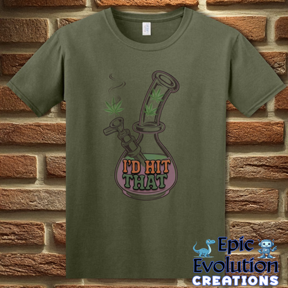 T-Shirt S / Military Green Funny Cannabis Shirt 420 Lifestyle Shirt Epic Evolution Creations