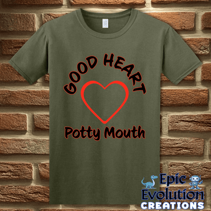 T-Shirt S / Military Green Funny Profanity T Shirt Epic Evolution Creations
