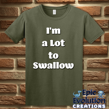 T-Shirt S / Military Green Inappropriate Adult Humor Shirt Epic Evolution Creations