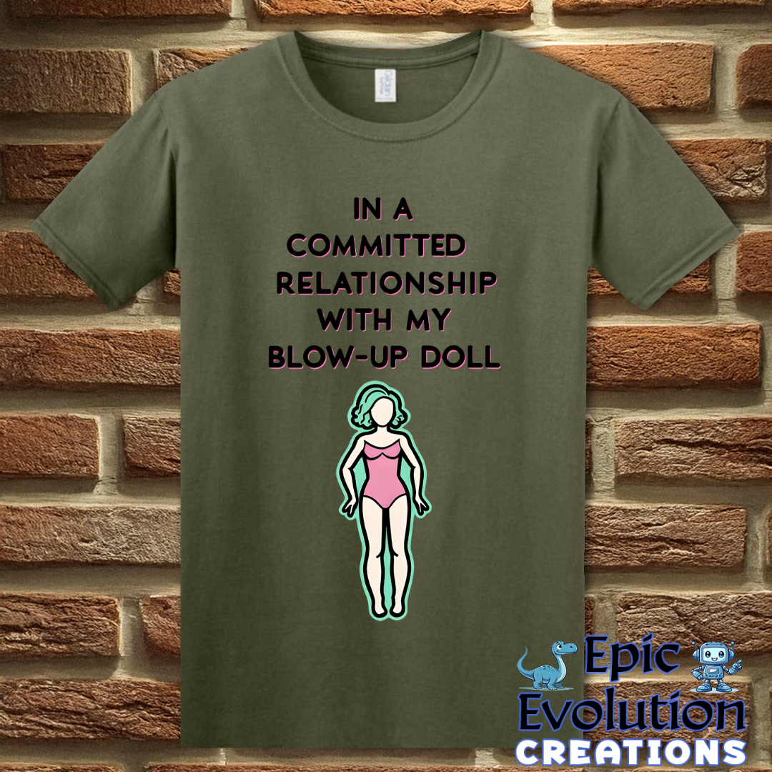 T-Shirt S / Military Green Rude Valentine's Day T Shirt Epic Evolution Creations