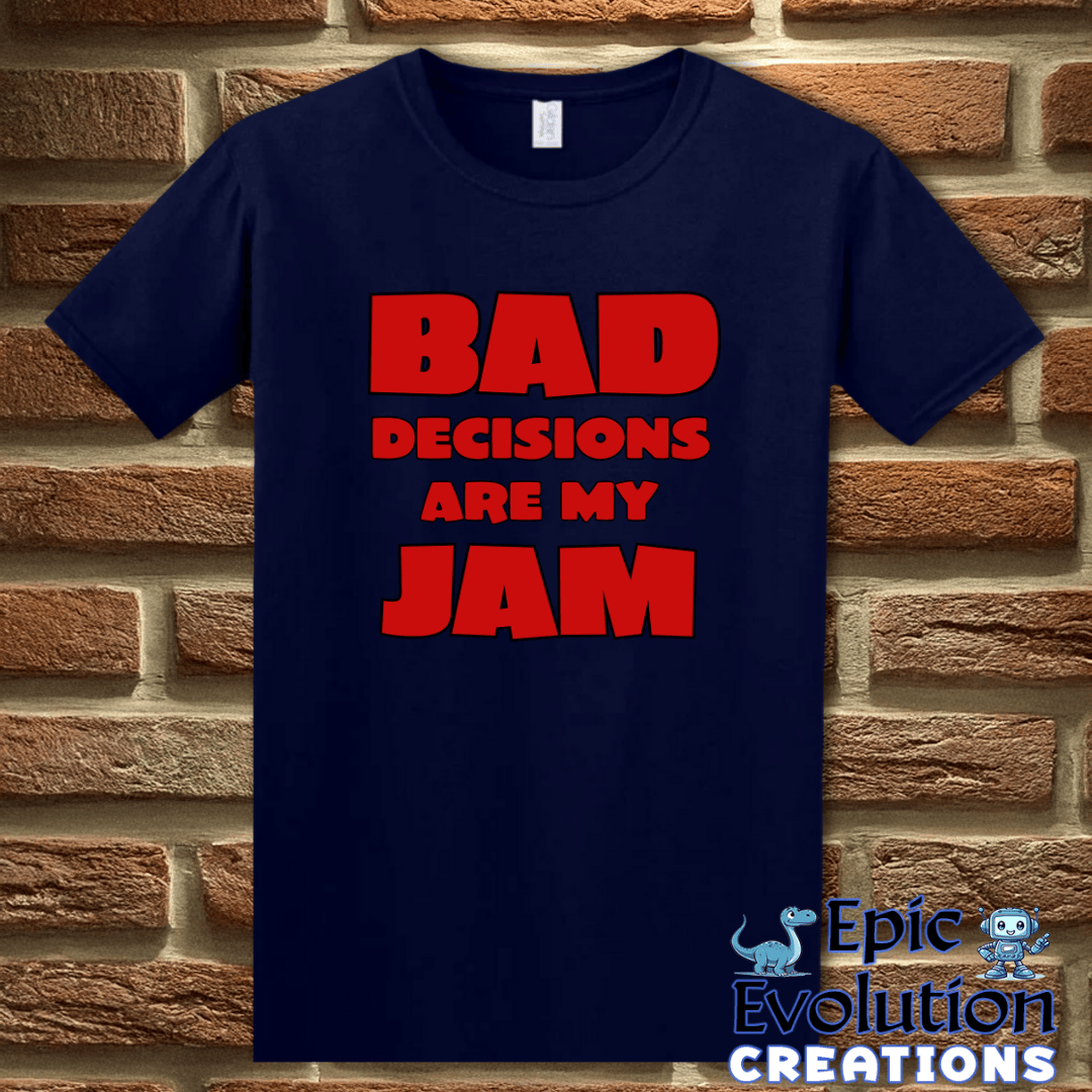 T-Shirt S / Navy Funny Adult Humor Shirt Epic Evolution Creations