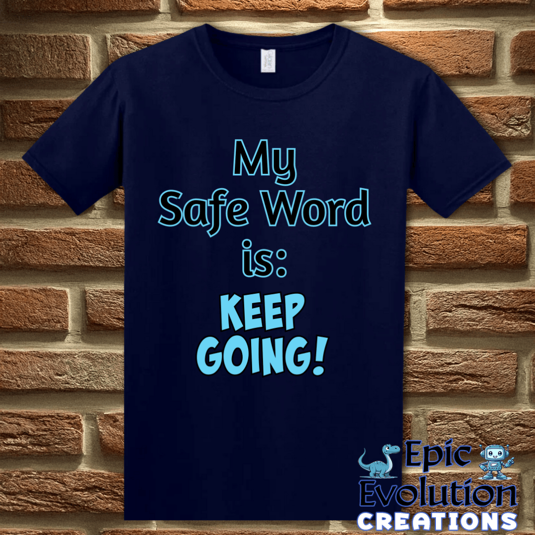 T-Shirt S / Navy Funny Adult Humor Shirt Epic Evolution Creations