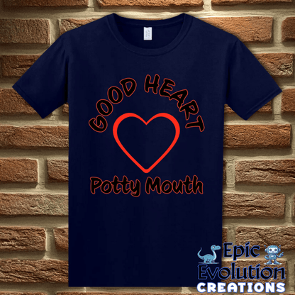 T-Shirt S / Navy Funny Profanity T Shirt Epic Evolution Creations