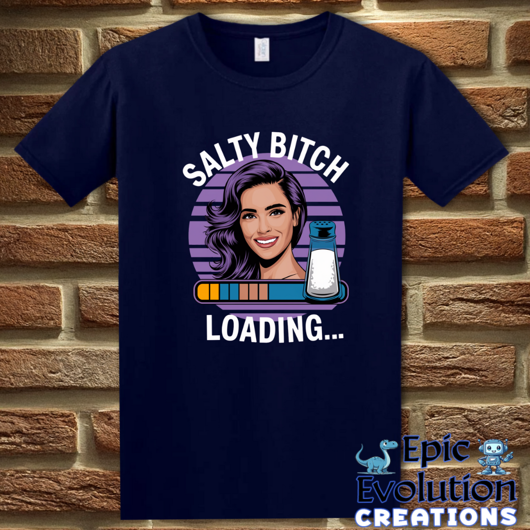 T-Shirt S / Navy Funny Sarcastic Humor Gift for Women Epic Evolution Creations