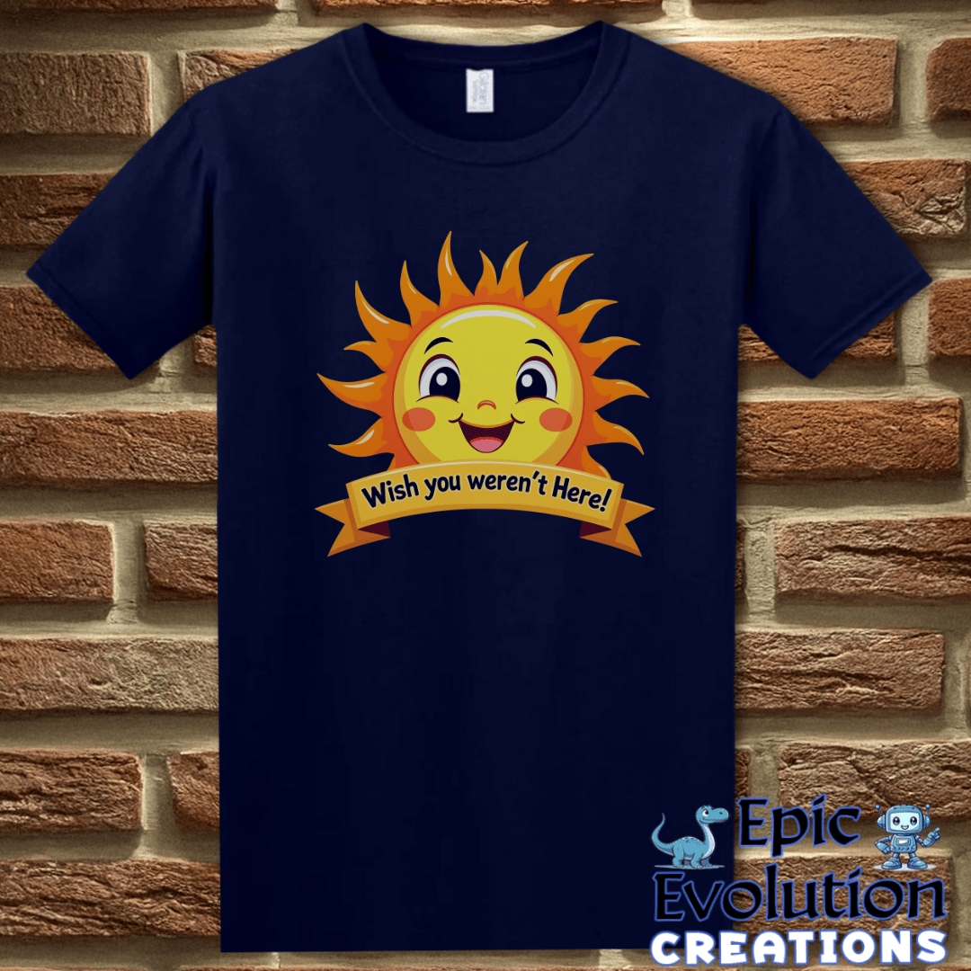 T-Shirt S / Navy Funny Sarcastic T Shirt Epic Evolution Creations