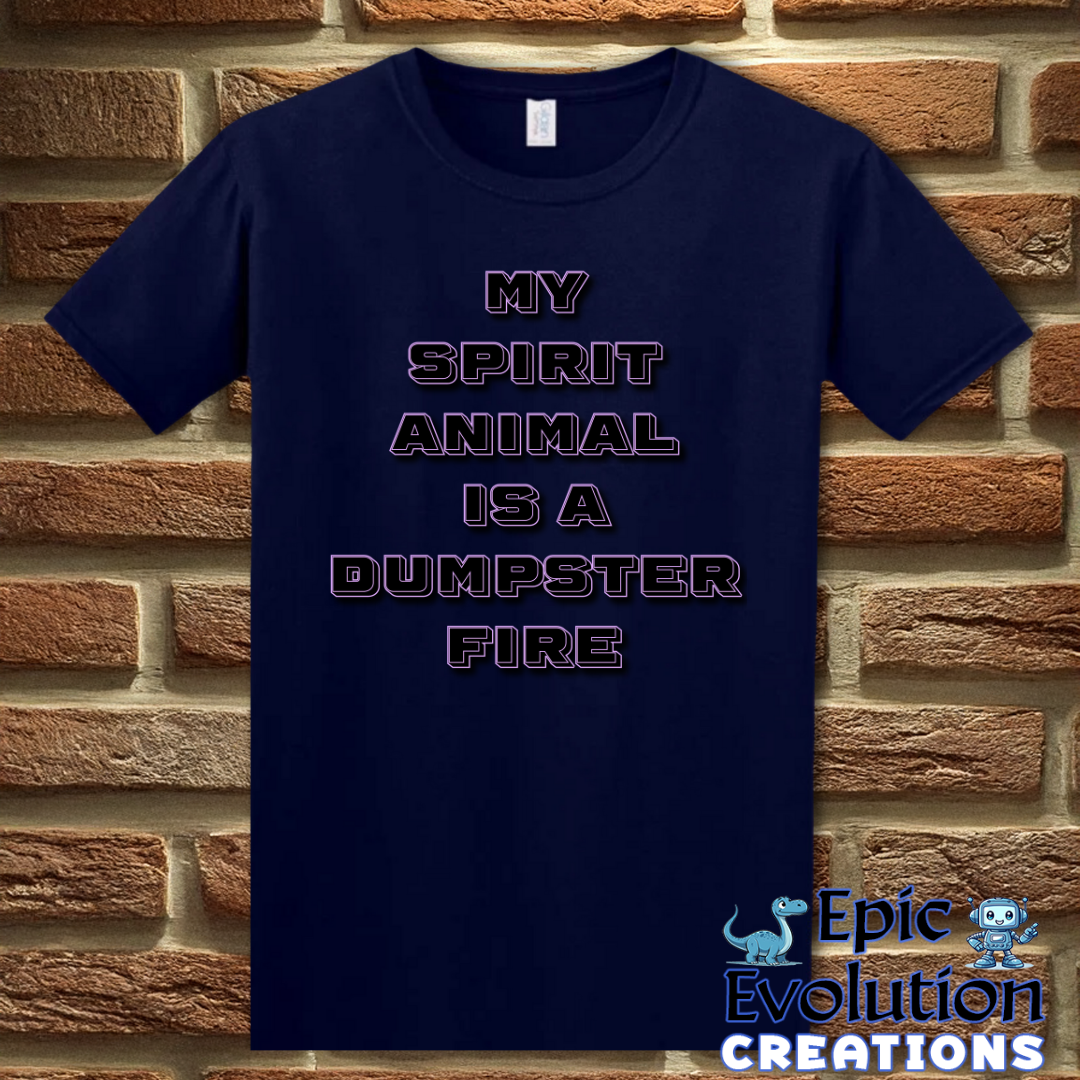 T-Shirt S / Navy Funny Self-Awareness T Shirt Epic Evolution Creations