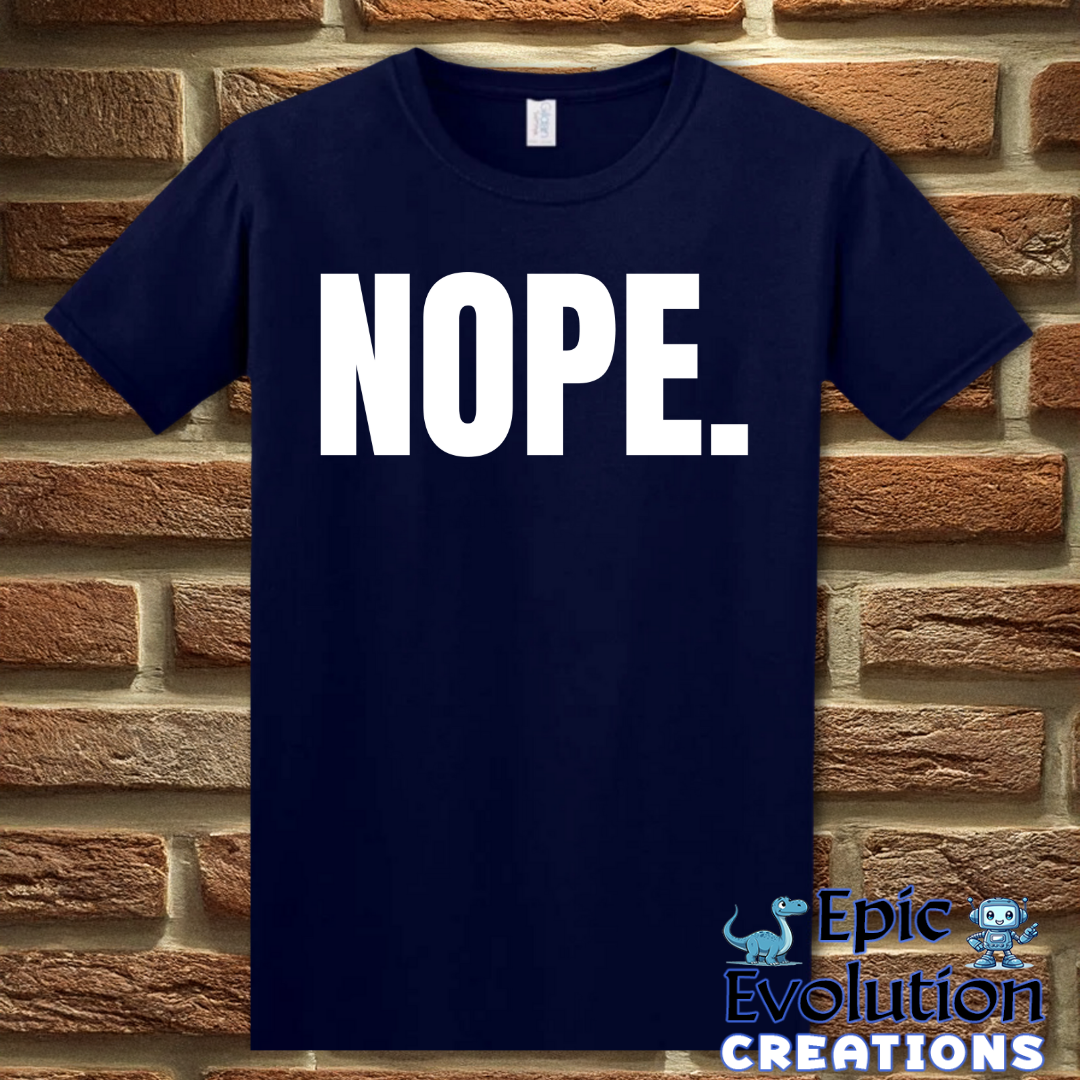 T-Shirt S / Navy Funny Self-Expression Shirt Epic Evolution Creations