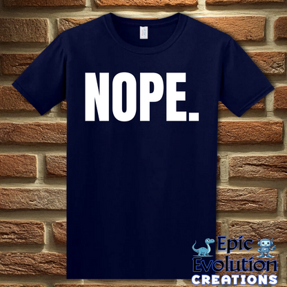 T-Shirt S / Navy Funny Self-Expression Shirt Epic Evolution Creations