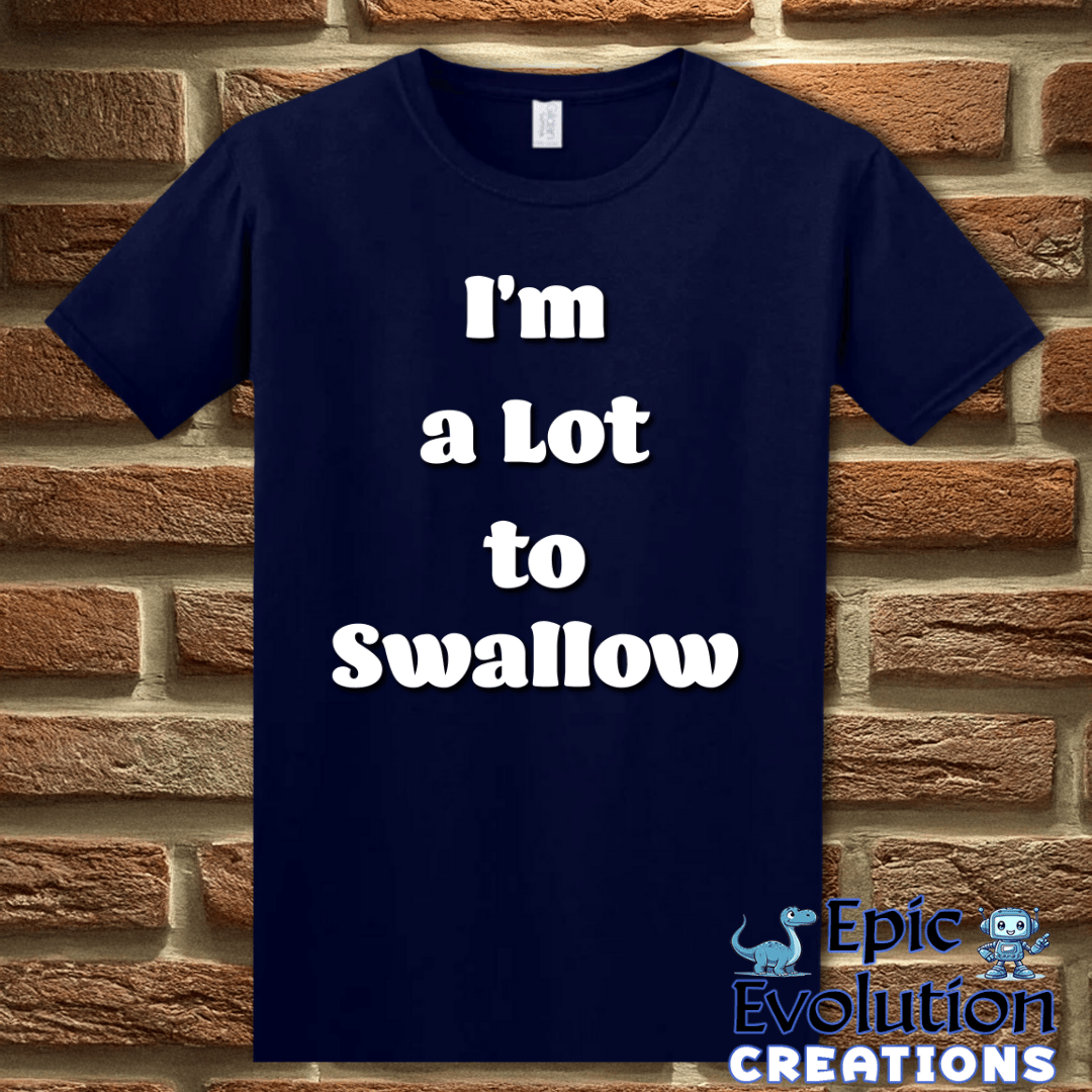 T-Shirt S / Navy Inappropriate Adult Humor Shirt Epic Evolution Creations