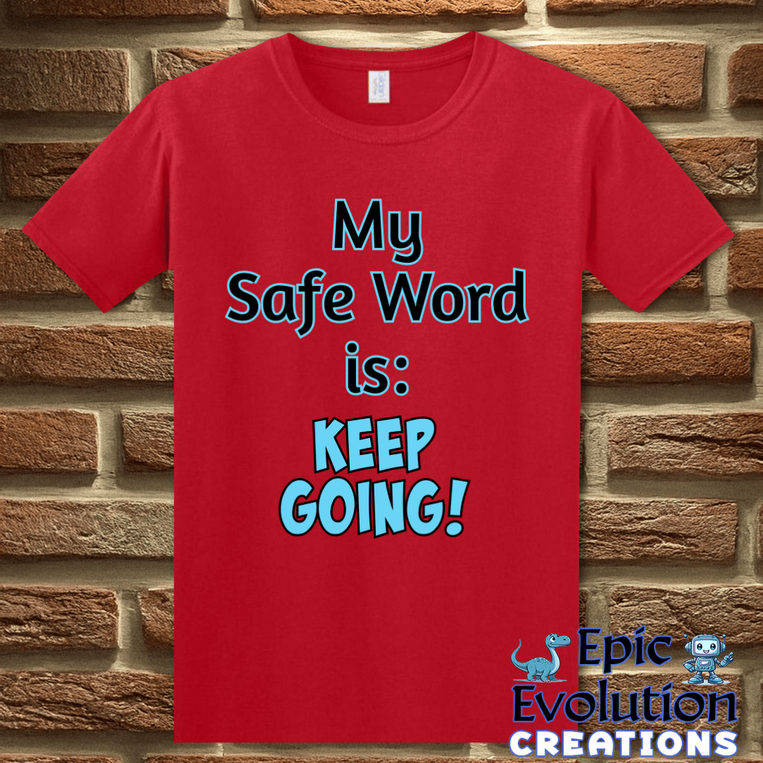 T-Shirt S / Red Funny Adult Humor Shirt Epic Evolution Creations