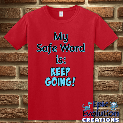 T-Shirt S / Red Funny Adult Humor Shirt Epic Evolution Creations
