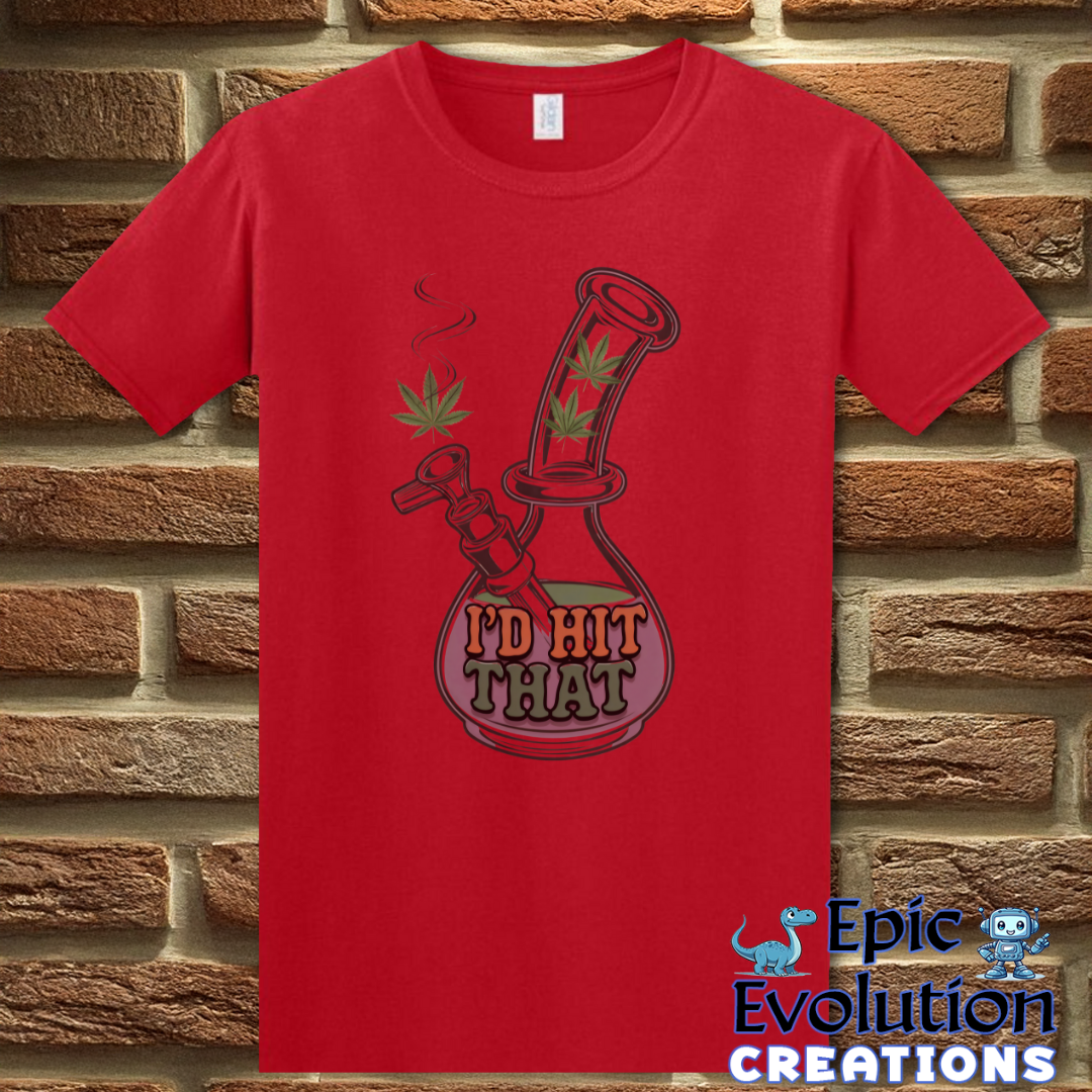 T-Shirt S / Red Funny Cannabis Shirt 420 Lifestyle Shirt Epic Evolution Creations