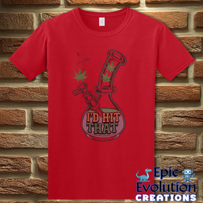 T-Shirt S / Red Funny Cannabis Shirt 420 Lifestyle Shirt Epic Evolution Creations