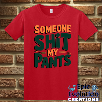 T-Shirt S / Red Funny Inappropriate Shirt Epic Evolution Creations