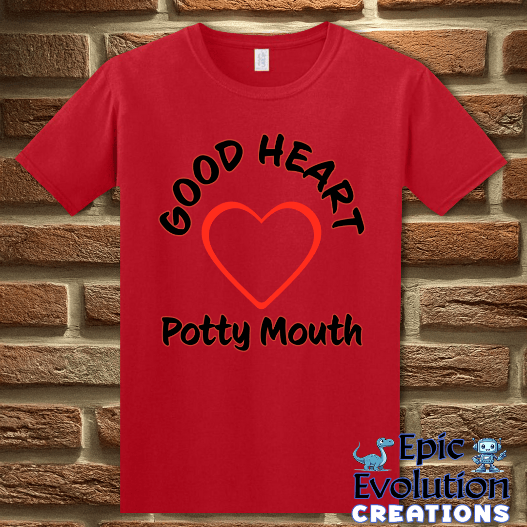 T-Shirt S / Red Funny Profanity T Shirt Epic Evolution Creations