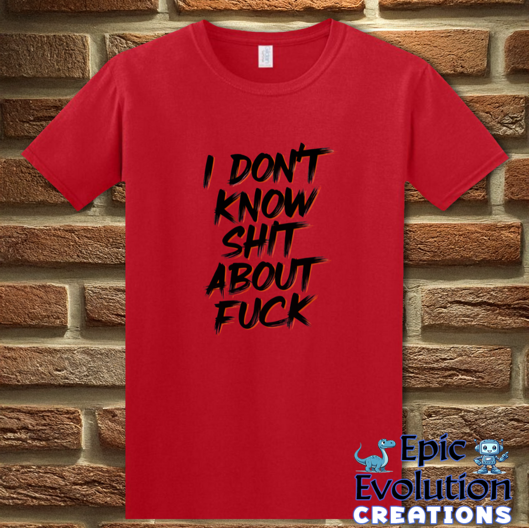 T-Shirt S / Red Funny Sarcastic T Shirt for Adults Epic Evolution Creations