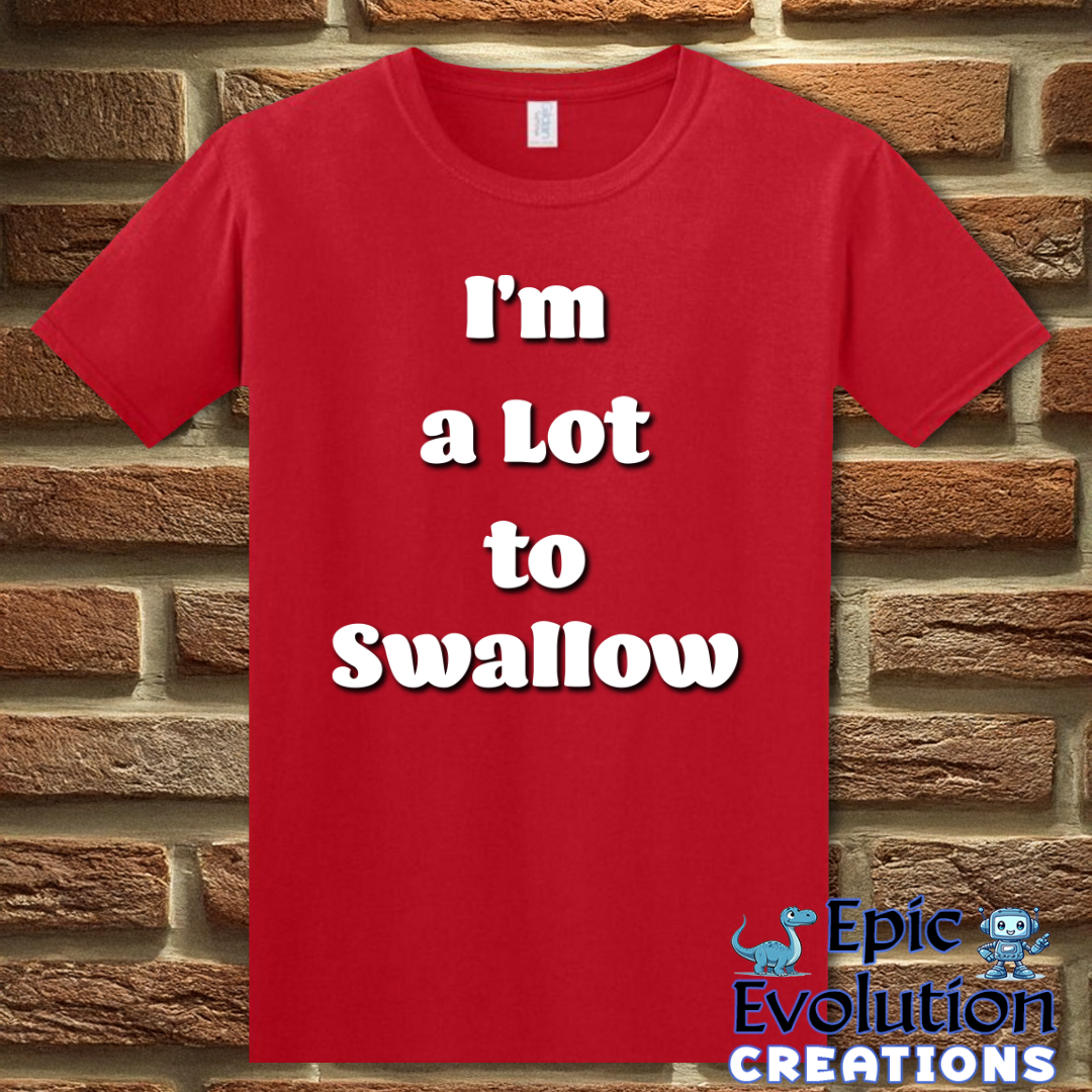 T-Shirt S / Red Inappropriate Adult Humor Shirt Epic Evolution Creations