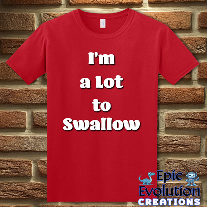 T-Shirt S / Red Inappropriate Adult Humor Shirt Epic Evolution Creations