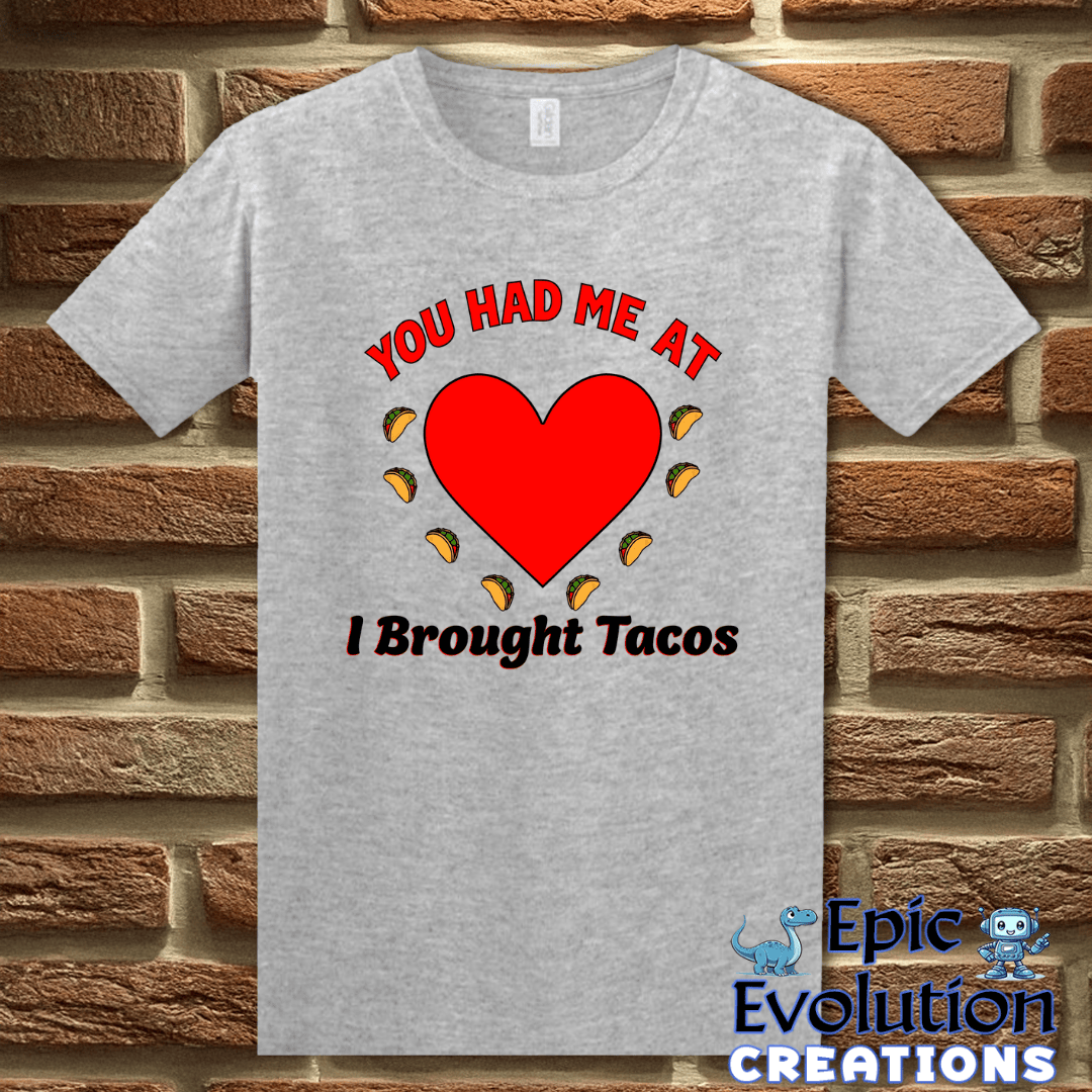 T-Shirt S / Sport Grey Foody Valentine's Day Gift Epic Evolution Creations