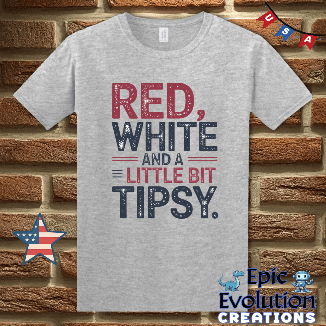 T-Shirt S / Sport Grey Funny 4th of July Shirt for Men and Women Epic Evolution Creations